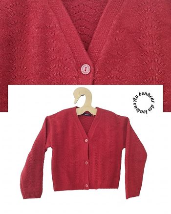 6 ans gilet maille Okaïdi