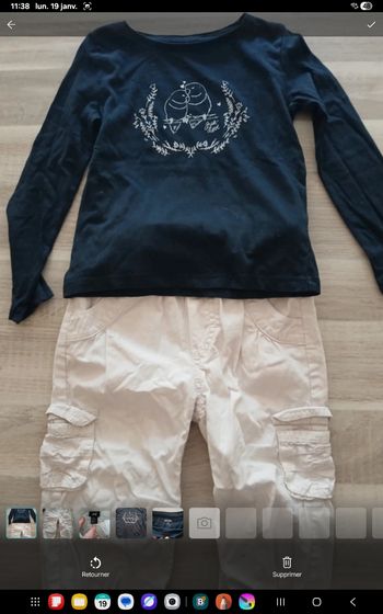 Ensemble petite fille 4 ans pf411