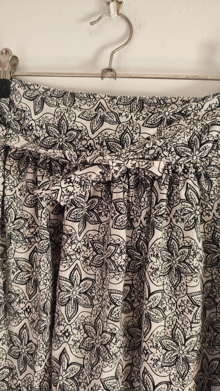 Jupe fleurie vintage T34 - photo numéro 4