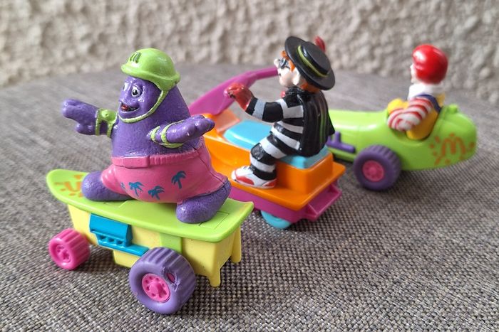 3 figurines McDonald's 1992 - photo numéro 3
