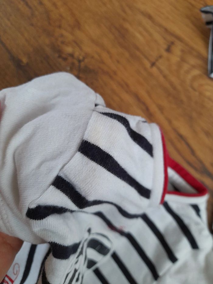 Lot 3 tee shirts marin 12 mois Neufs - photo numéro 11