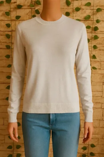 🌸Pull fin blanc creme H&M Taille 34🌸