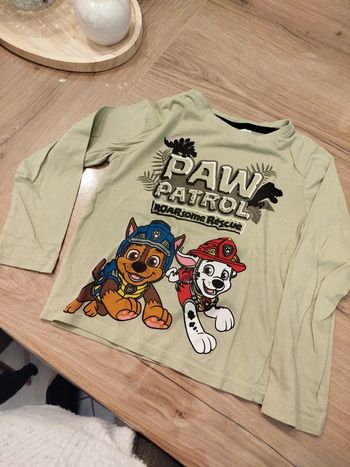 Tee shirt haut manche longue pat patrouille