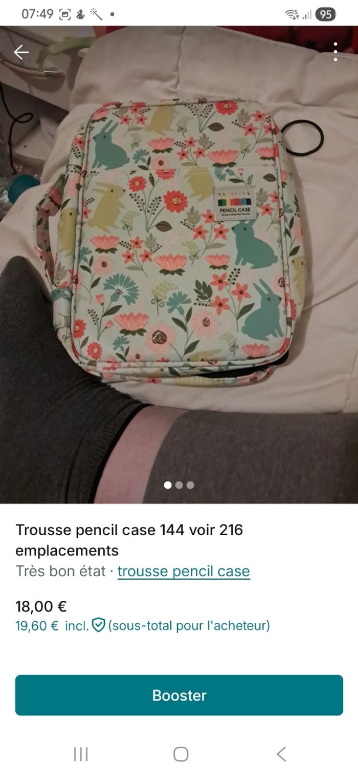 Trousse pencil.case 144 voir 216 emplacements
