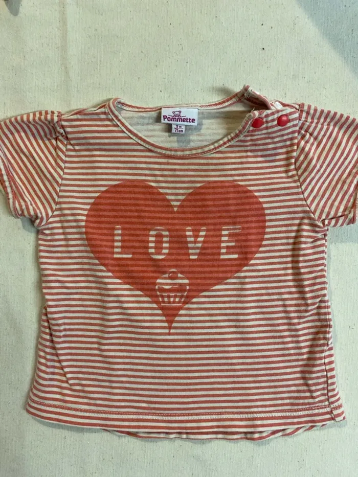 Lot tee-shirts fille - photo numéro 9