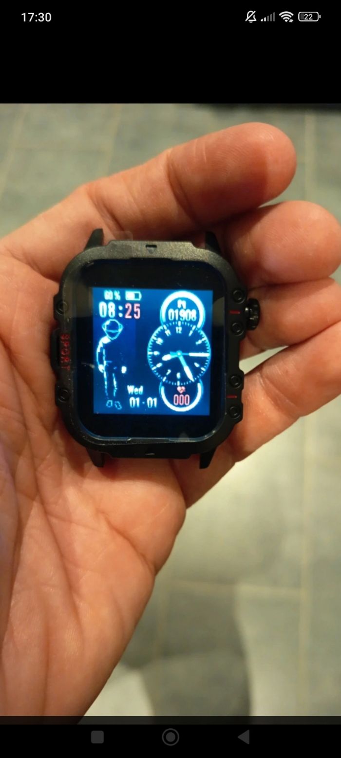 Montre connectée bluetooth neuf emballé avec
sa boîte et sa notice - photo numéro 4