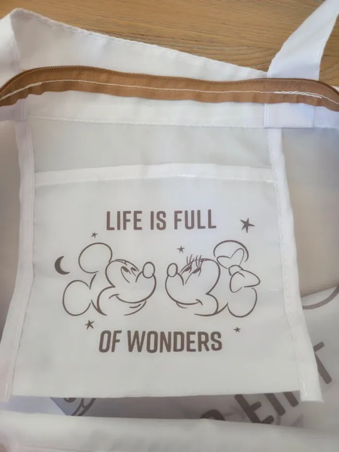 Mickey et minnie grand sac retractable disney - photo numéro 3
