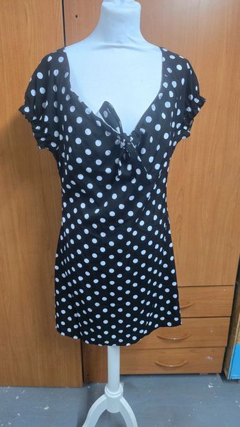 Robe a pois taille XL