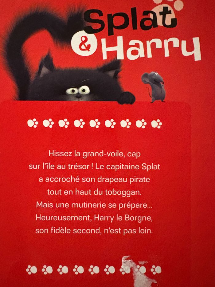 Livre splat et Harry et les pirates Nathan - photo numéro 3