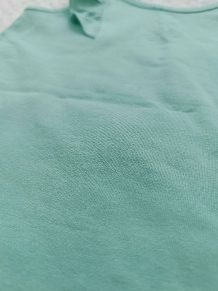 🔸 T-shirt Sans Manches à Volants Fille - Smiley 24 Mois🔸 - photo numéro 8