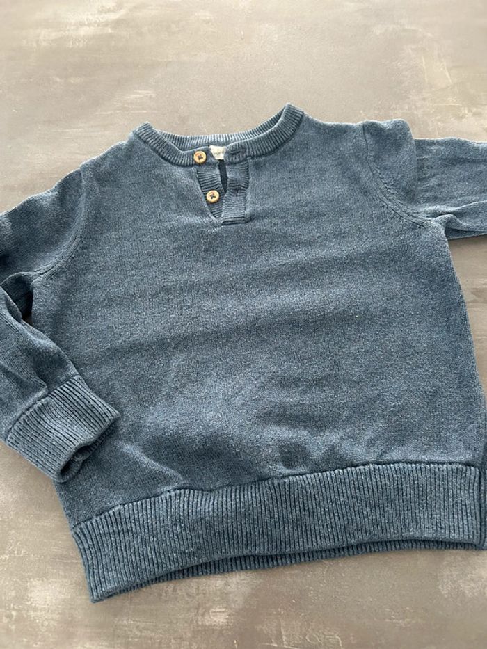 Pull col rond vertbaudet