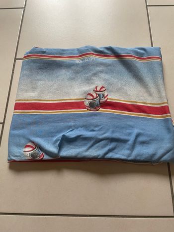Drap plat vintage castelet 