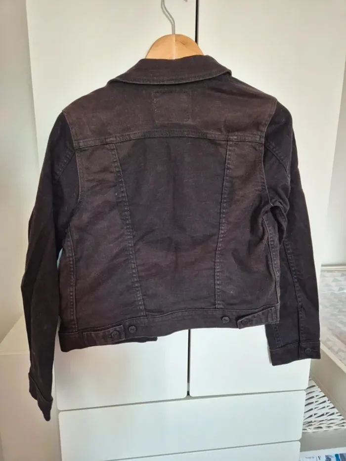 Veste en jeans LEVI'S authentique taille S noir - photo numéro 13