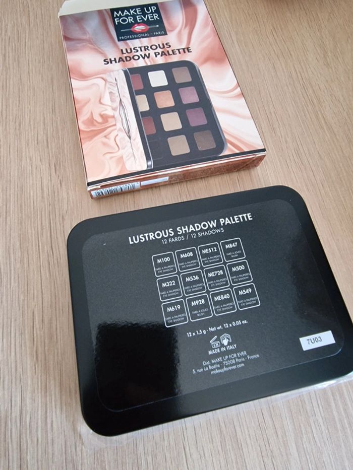 Palette yeux Make Up For Ever - photo numéro 2