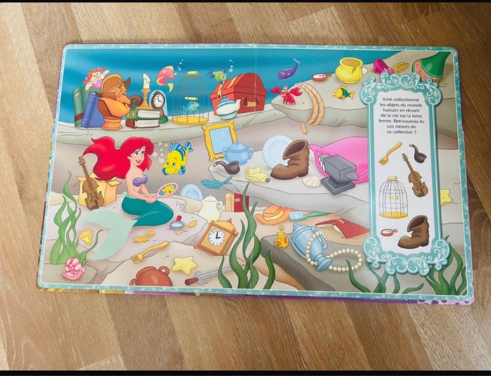 Grand livre cherche et trouve Disney princesse - photo numéro 3