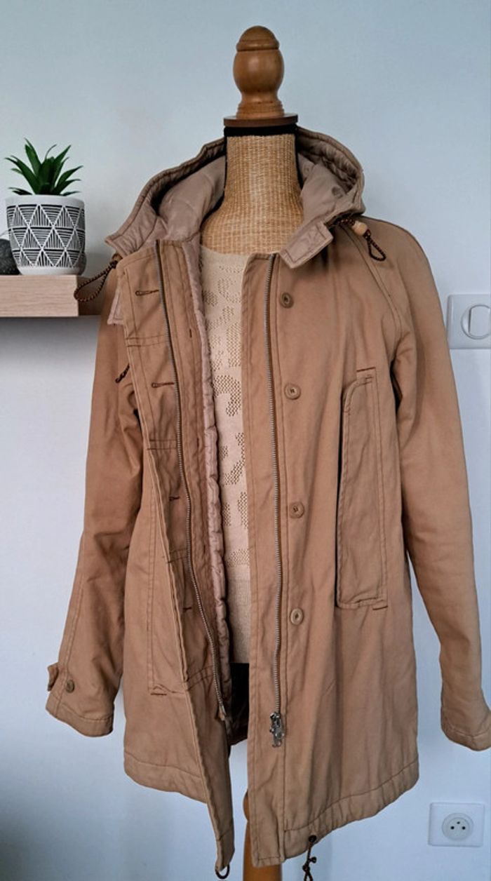 Parka beige Levi's femme - photo numéro 9