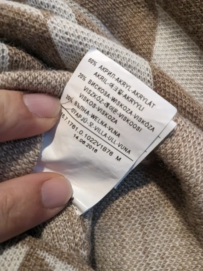 Robe Stile Benetton - crème/beige graphique - photo numéro 5