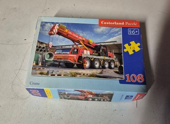 Puzzle castorland 108 pièces camion pompier