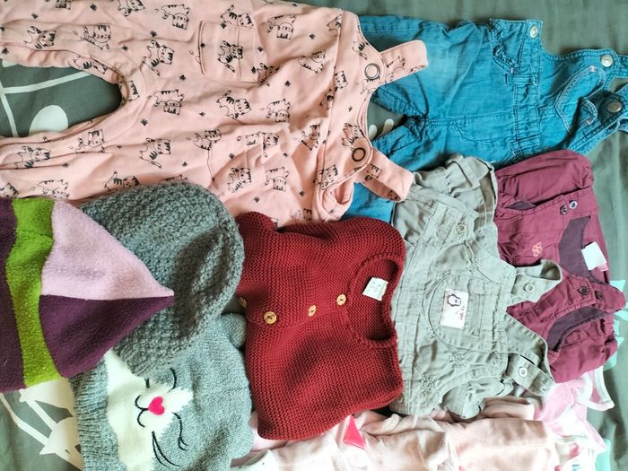 Lot vêtements fille 6 mois 19 article - photo numéro 2