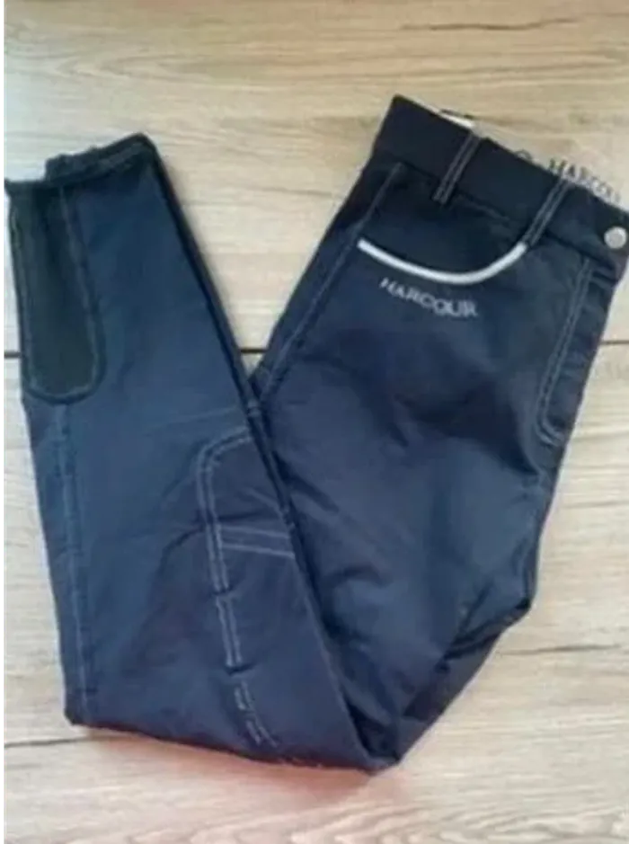 Pantalon Harcour Bleu Marine – Taille 38 – Très Bon État