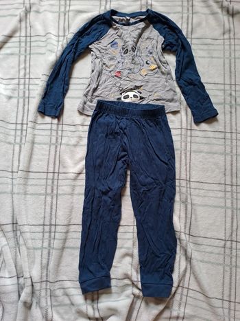 Pyjama fin, manches longue