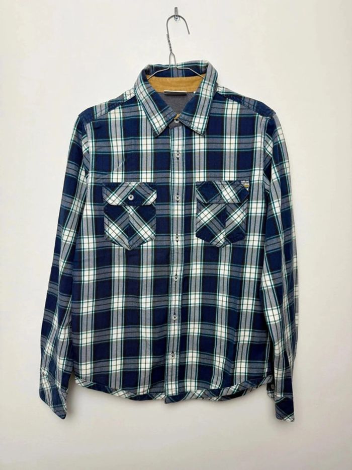 Chemise Timberland à carreaux garçon 14 ans parfait état