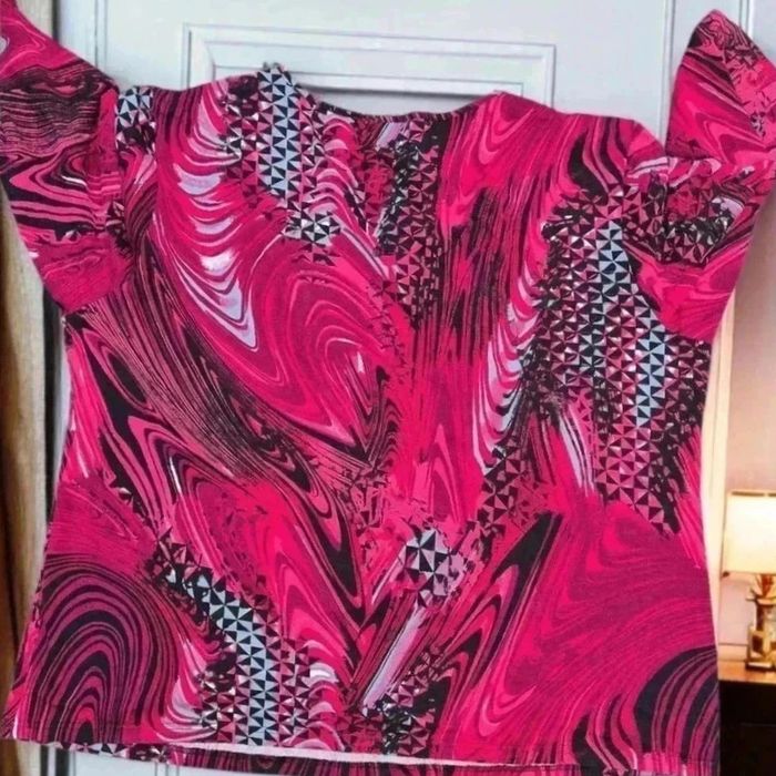 T shirt 🌹 50 🌹 fushia - photo numéro 2