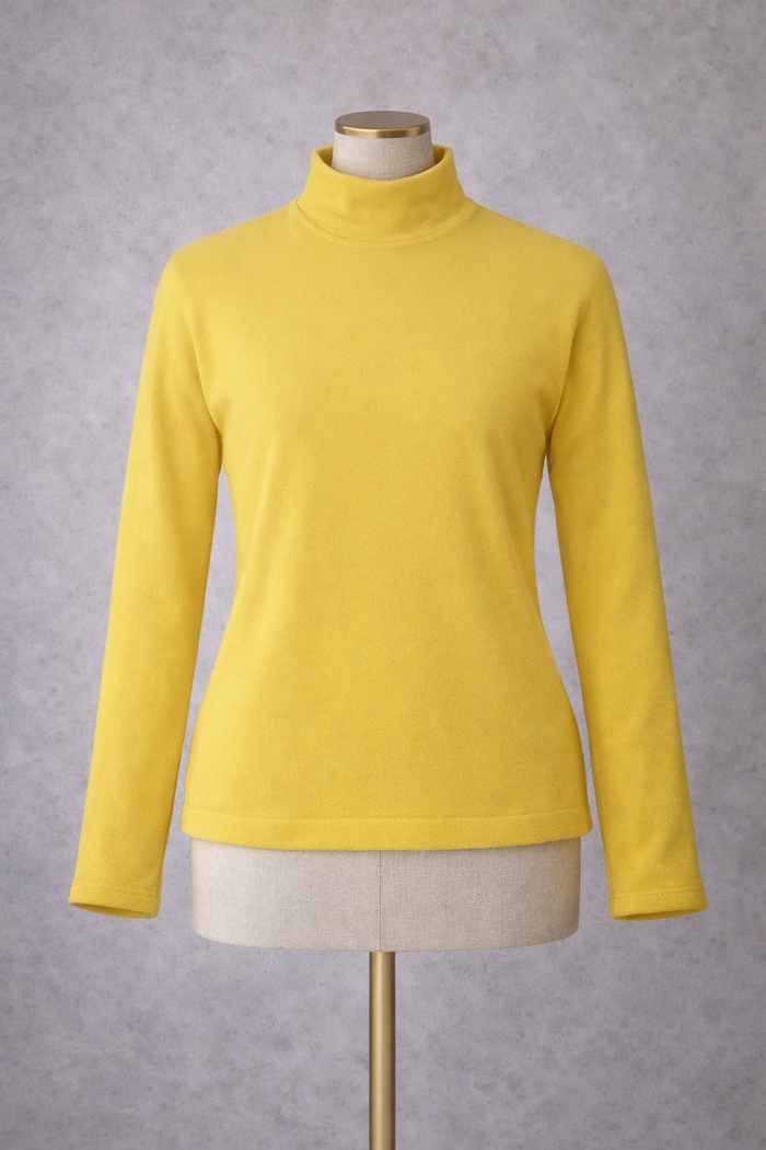 polaire jaune Taille M Décathlon Mixte Neuve