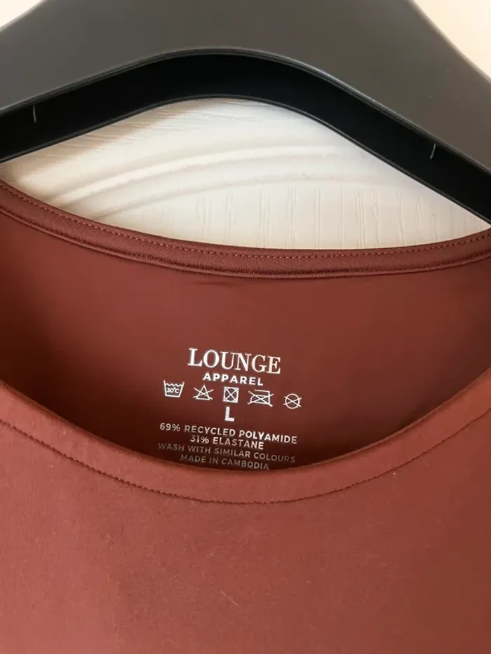 top lounge underwear marron - photo numéro 3
