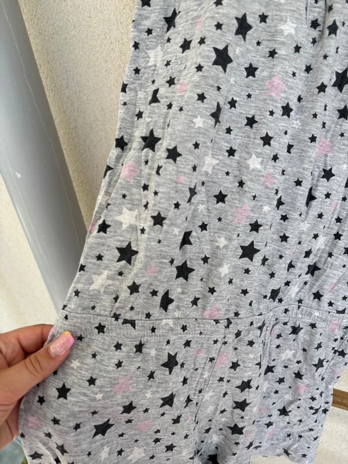 combi short avec motif étoiles - photo numéro 5