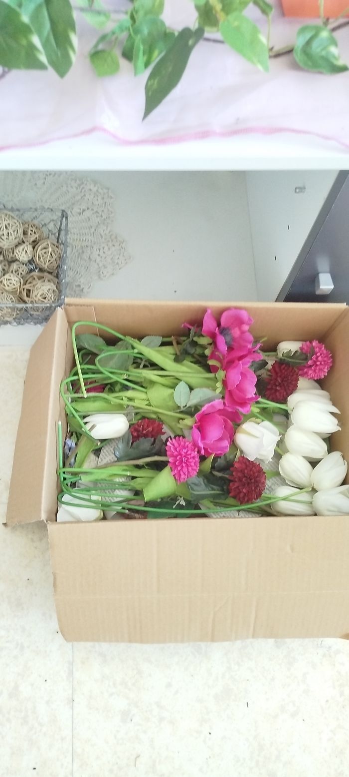 Bouquet fausse fleur 🎈 - photo numéro 3