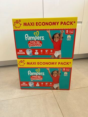 172 couches Pampers Baby Dry pants taille 5