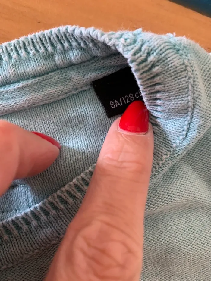 Pull Liberto bleu taille 8 ans - photo numéro 3