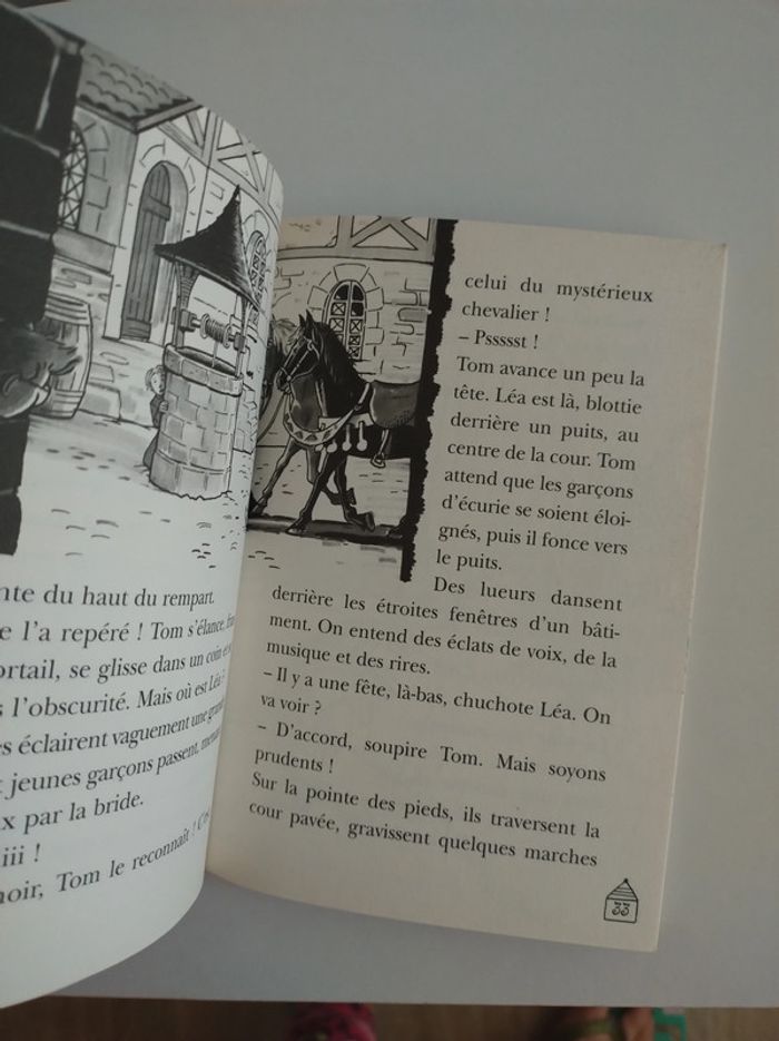 Livre La cabane magique Le mystérieux chevalier - photo numéro 2