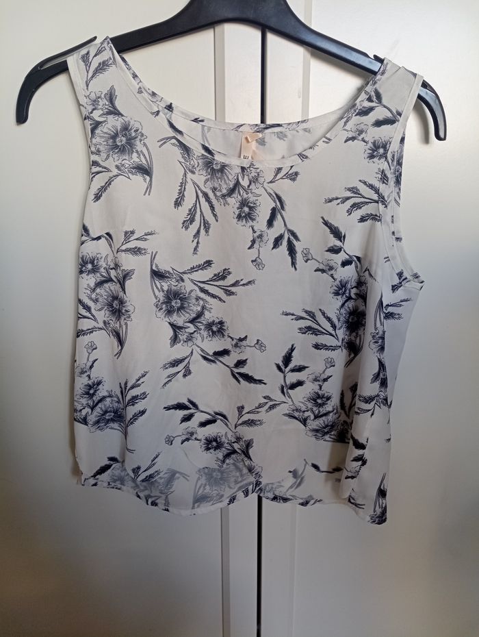 Petit haut debardeur lily white taille S