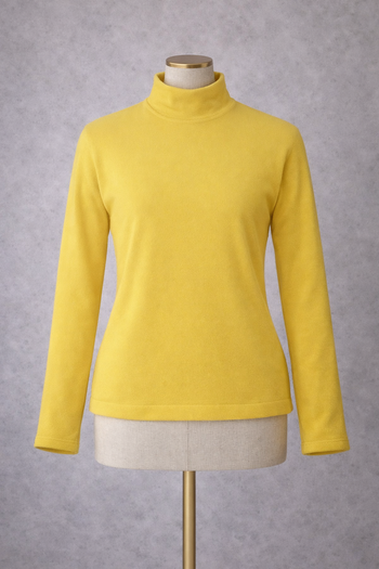 polaire jaune Taille M Décathlon Mixte Neuve