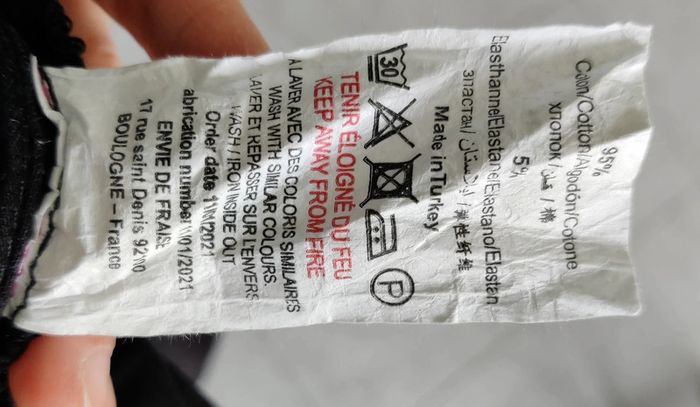 Pantalon de grossesse noir - photo numéro 9