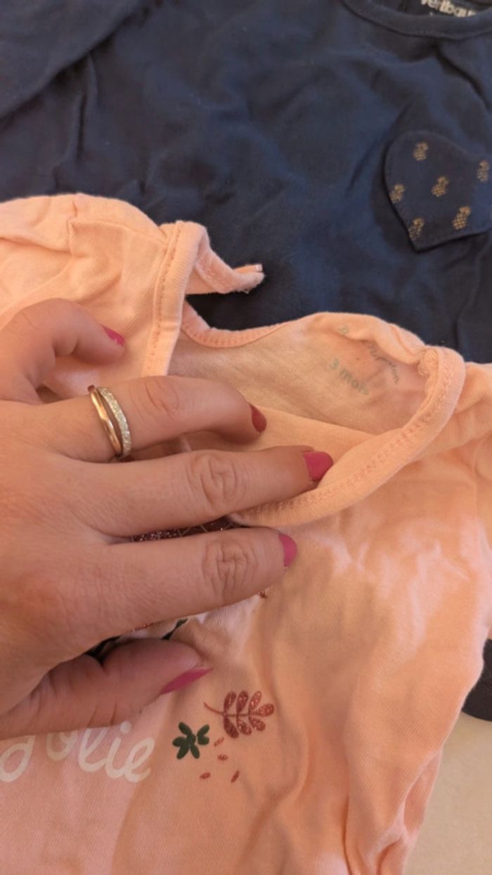 lOt de 2 tee shirt - photo numéro 2