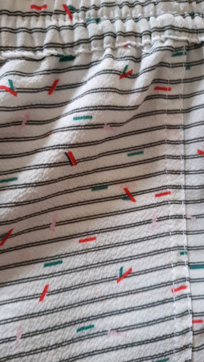 Short Orchestra blanc en taille 10 ans pour fille. - photo numéro 5