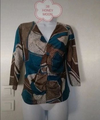 Haut manches 3/4 femme 38