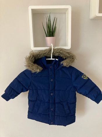 Manteau doudoune garçon taille 12 mois marque Du Pareil au même
