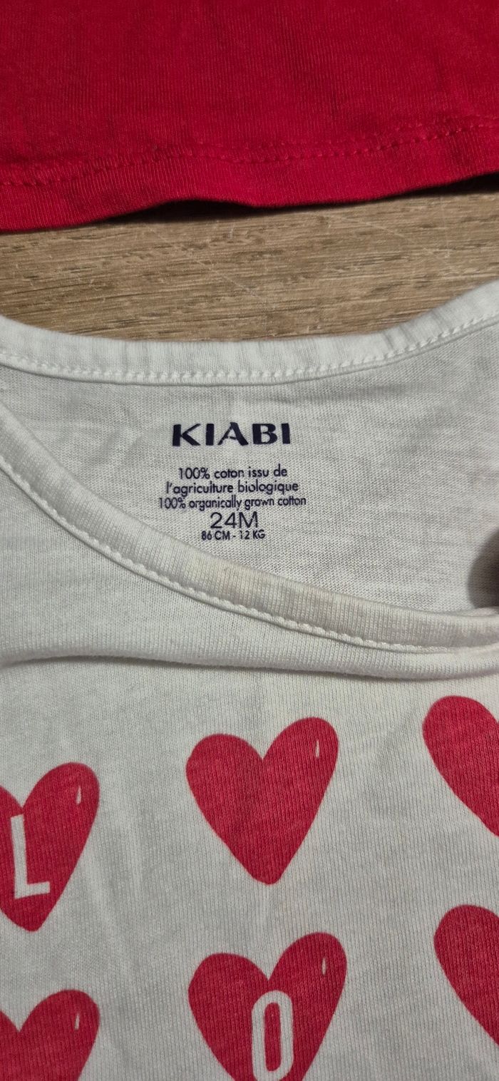 Lot t-shirts MC 24 mois - photo numéro 3