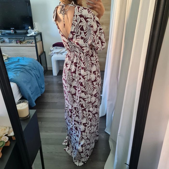 Robe longue à motif 💜 - photo numéro 3
