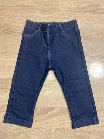 Leeging effet jean 12 mois fille