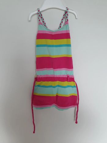 Robe multicolore bretelles tressées orchestra ans