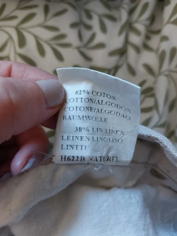 Pantalon cargo en lin - photo numéro 6