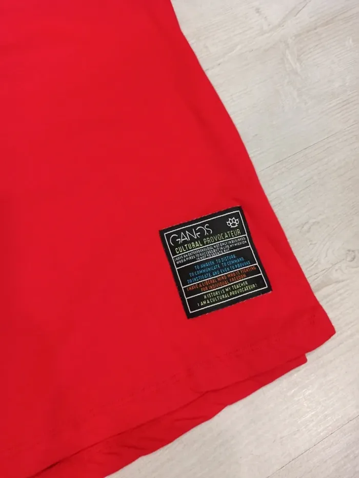 Tee shirt rouge uni homme xxl - photo numéro 3