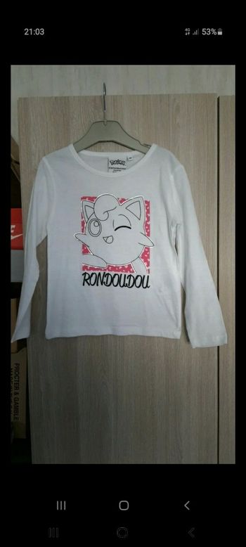 Tee-shirt à manches longues Pokemon