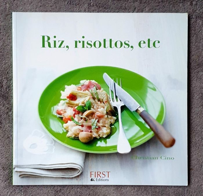Petit Livre de Recettes illustré "Riz, Risottos, Etc" / Éd. First