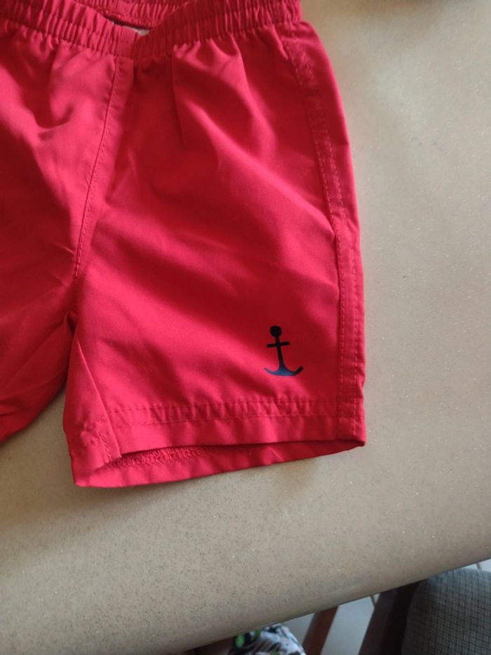 Lot short et t-shirt manches courtes bébé+ petit train à tirer+ plaid doux - photo numéro 3